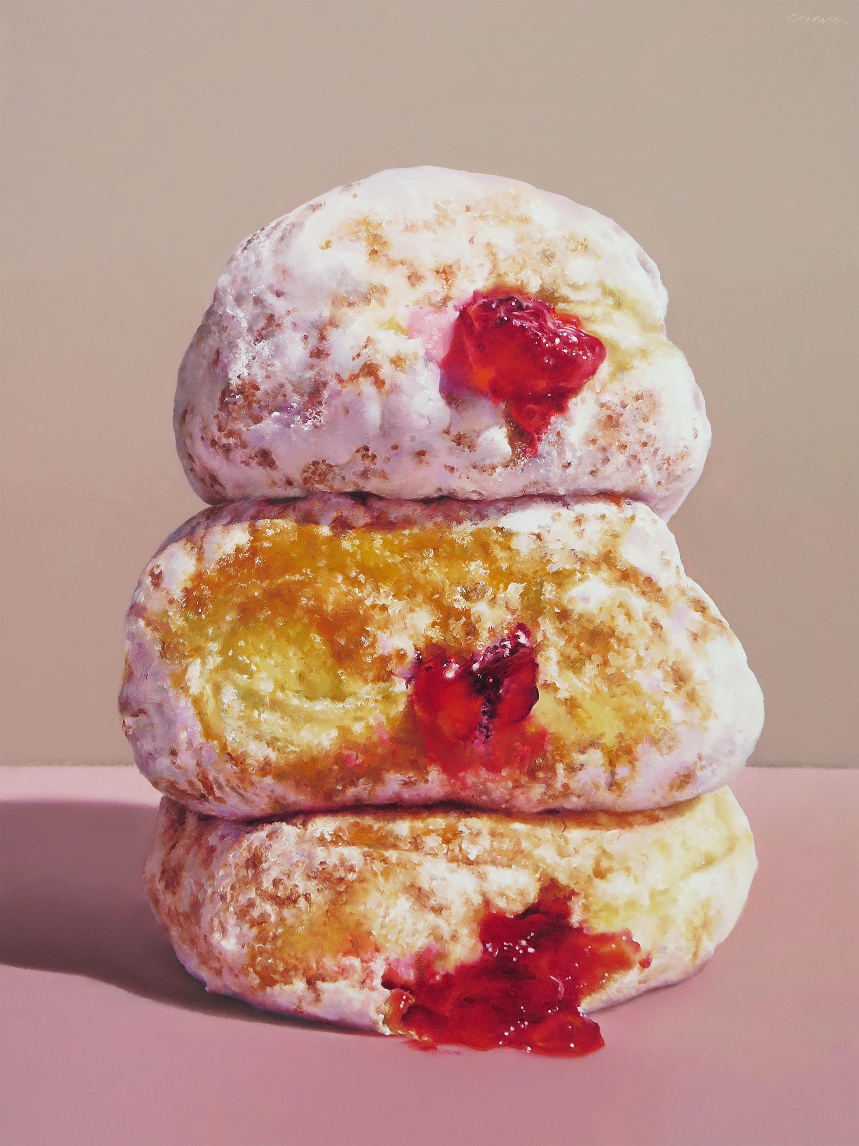 Powdered Jelly Doughnuts copy