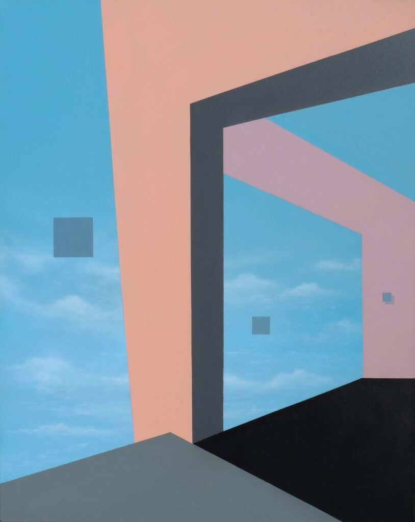 Sky Terrace Painting by Vicki DesJardins