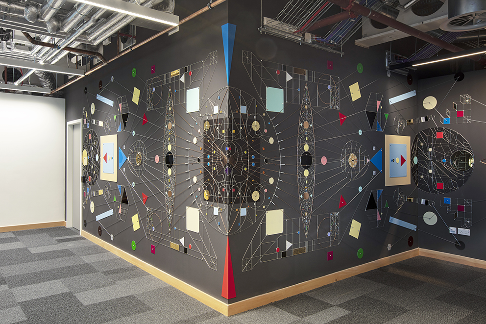 Technological Mandala 150 - “Life of shapes”(corner) copy