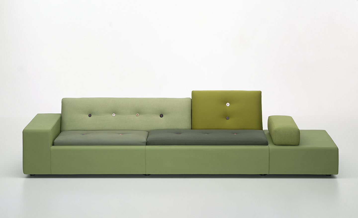 polder sofa XXL green ©vitra