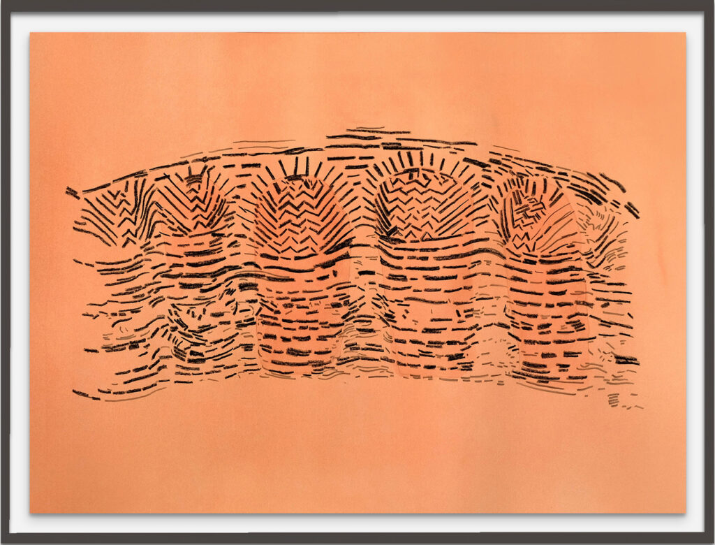 Artisanal Iteration Series_Peach Pink_2023_Anna Laudel