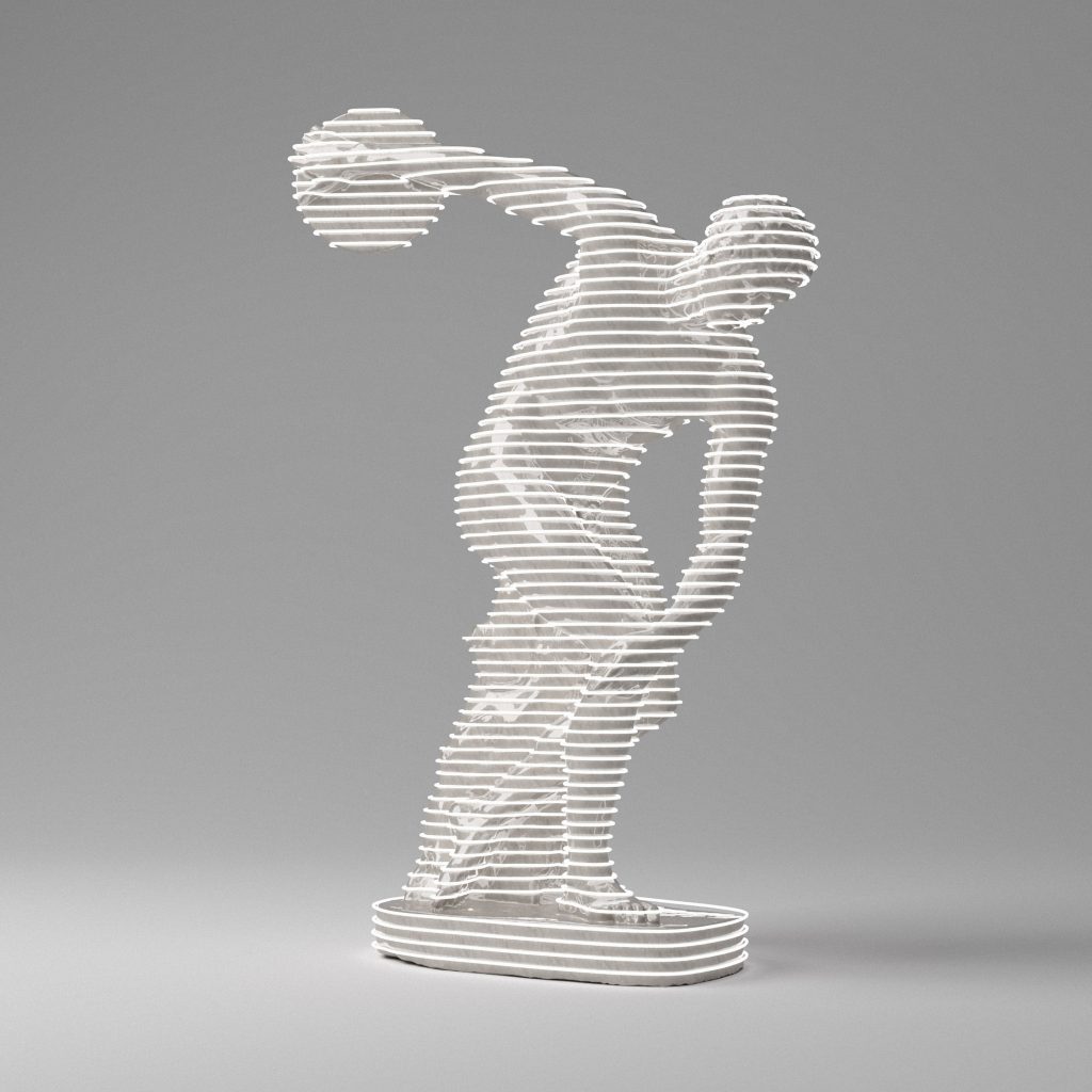 Leo Caillard - Neon Discobolus-1