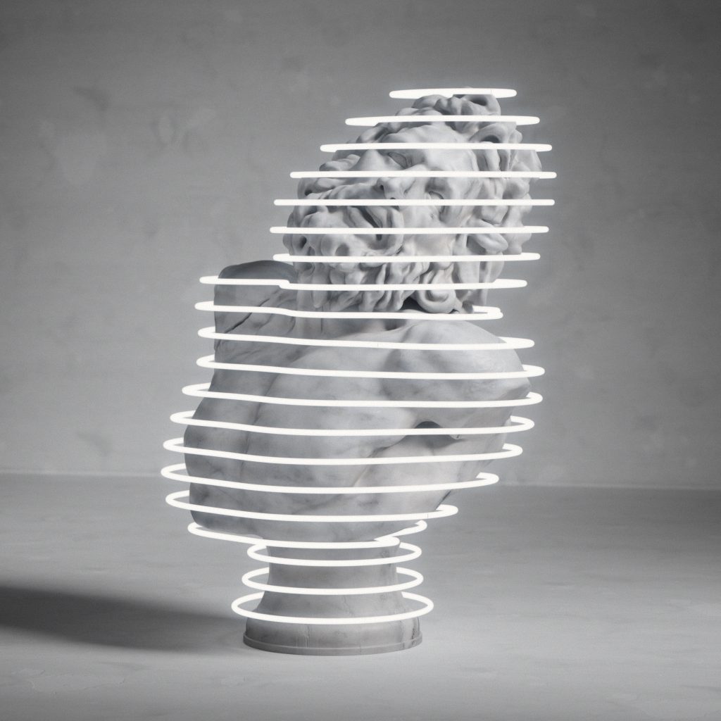 Leo Caillard Neon Laocoon-1