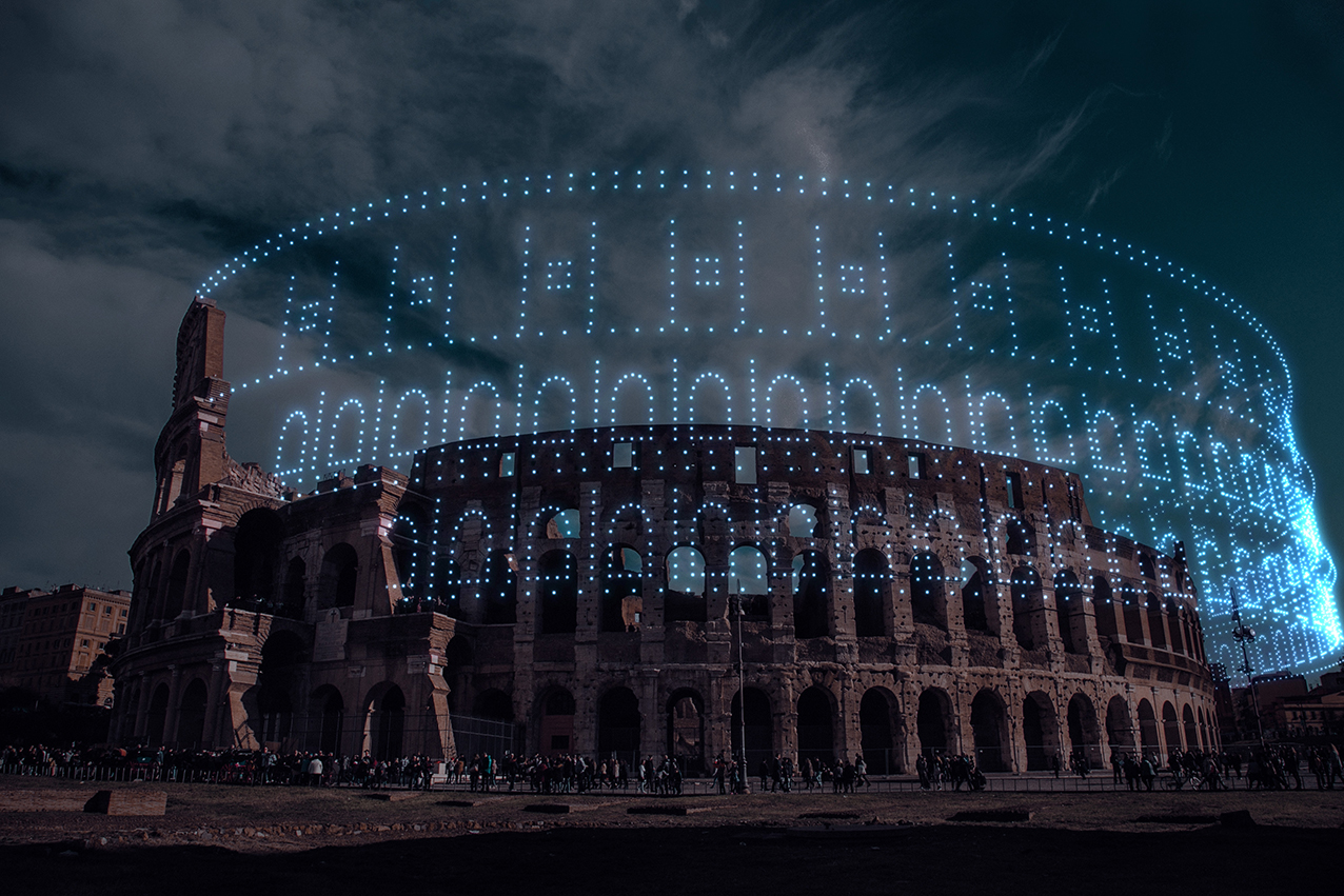 DRIFT_Drones_Colosseum_Rendering by Joost Kraan